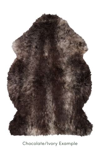 Ecowool Natural Undyed Sheepskin Rug - Single