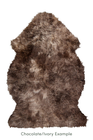 Ecowool Natural Undyed Sheepskin Rug - Single
