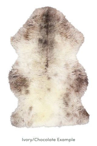 Ecowool Natural Undyed Sheepskin Rug - Single
