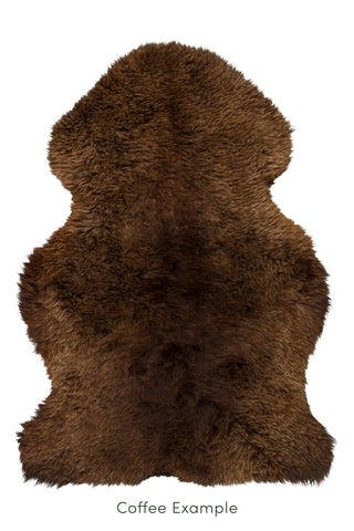 Ecowool Natural Undyed Sheepskin Rug - Single