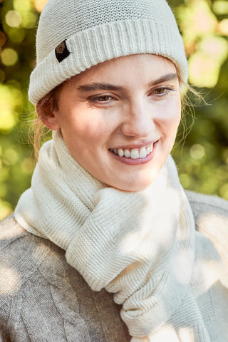 Undyed NZ Wool Beanie