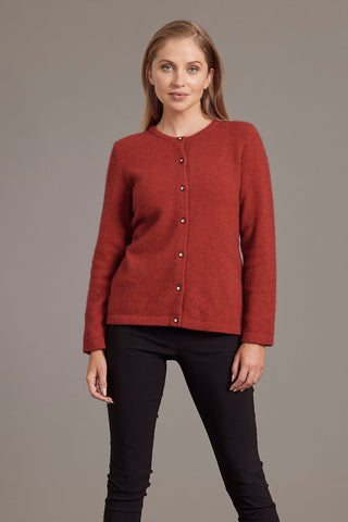 Cardigan with Crystal Buttons