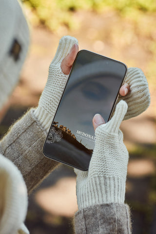 Undyed NZ Wool Mittens