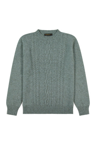 Crew Neck with Lace Detail
