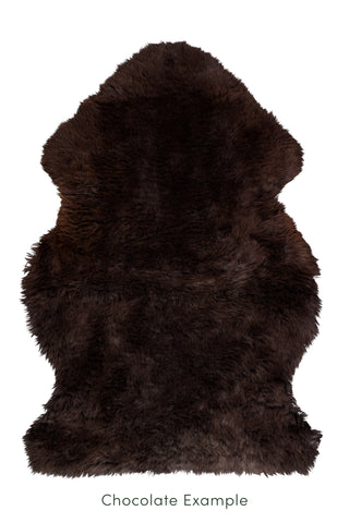 Ecowool Natural Undyed Sheepskin Rug - Single