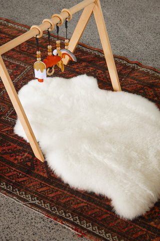 Ecowool Sheepskin Baby Rug - Long Wool