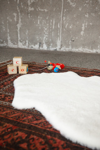 Ecowool Sheepskin Baby Rug - Short Wool