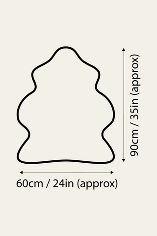 Ecowool Sheepskin Baby Rug - Short Wool