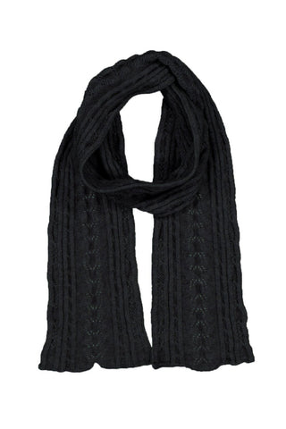 Possum Merino Cable Scarf