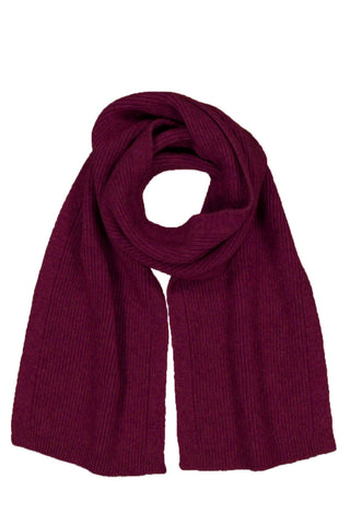 Possum Merino Fine Rib Scarf