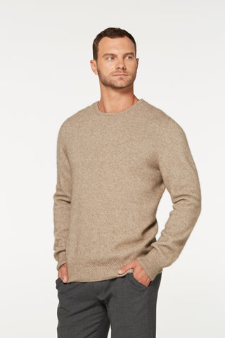 Rack Stitch Crew Neck Jersey