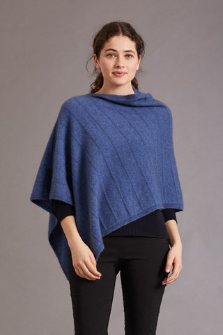 Garter Detail Poncho