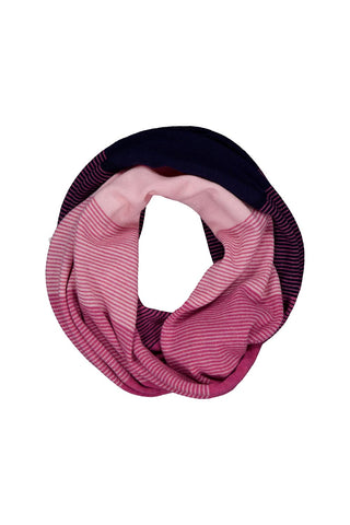 Graduated Stripe Infinity Scarf