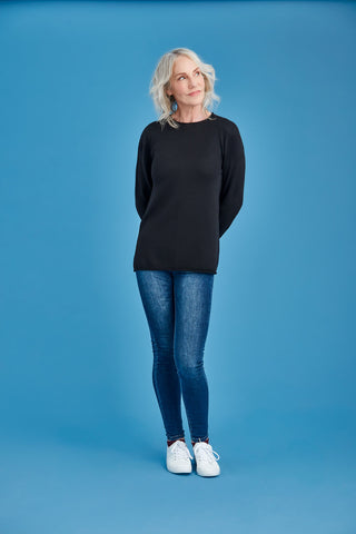 A-Line Crew Neck