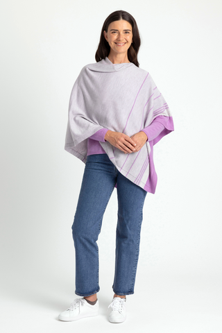 Stripe Poncho