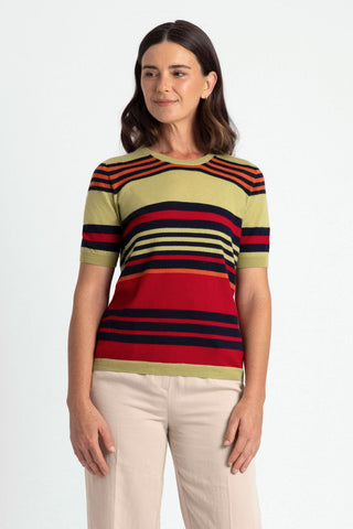 Variegated Crew T-Shirt