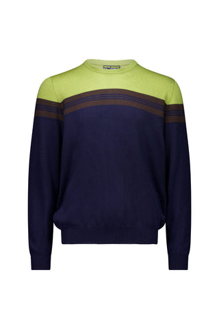 Men's Variegated Crew Neck