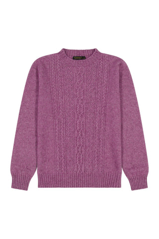 Crew Neck with Lace Detail