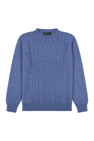 Crew Neck with Lace Detail