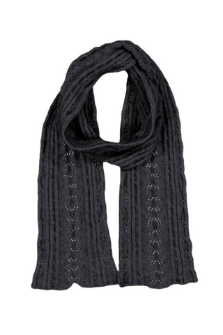 Possum Merino Cable Scarf