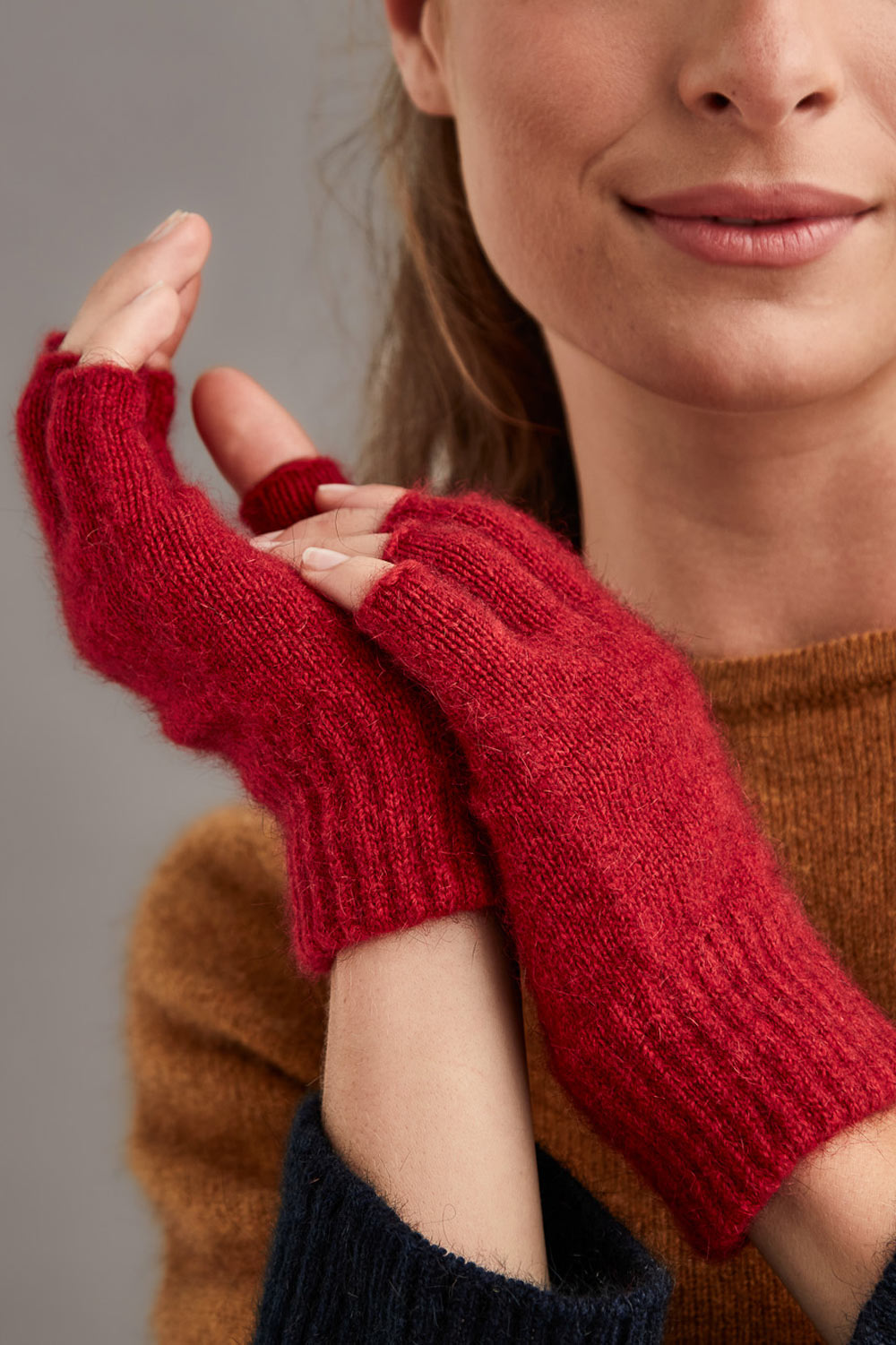 handschuhe merino-possum Possum Merino Gloves Navy / L