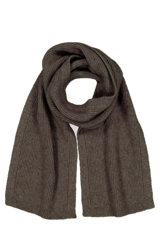 Possum Merino Fine Rib Scarf