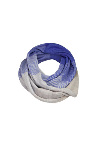 Graduated Stripe Infinity Scarf
