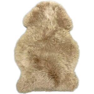 ecowool sheepskin rug single sand