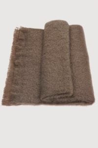 Mohair Throw colour Manuka