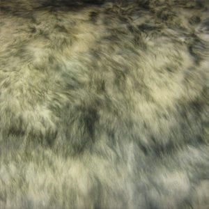ecowool sheepskin rug swatch grey tip