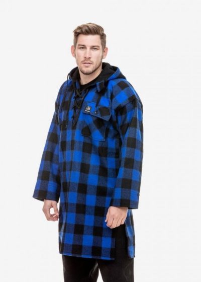 swanndri original blue black -ecowool