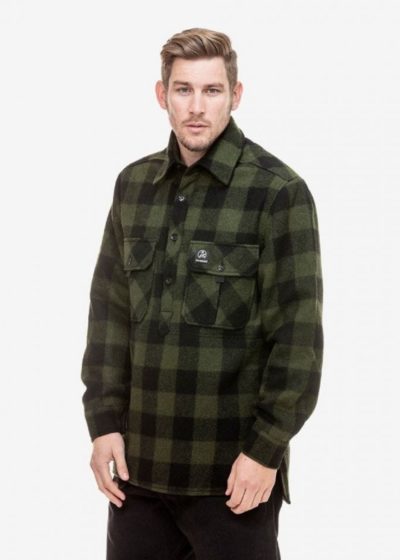 swanndri ranger xtreme olive check - ecowool