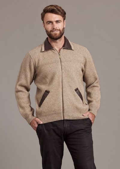 possum merino lambskin jacket mocha 2