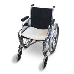 Sheepskin wheel chair seat pad - Ecowool