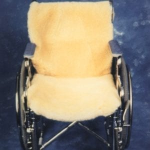 Sheepskin medical for wheelchair