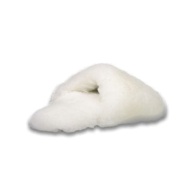 sheepskin slipper jane white - ecowool