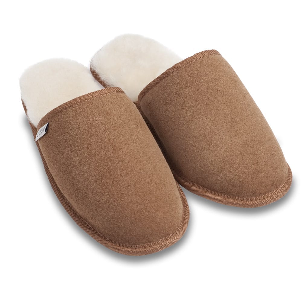 slip on sheepskin slippers