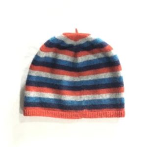 childs stripe beanie ruby1