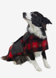 swanndri dog coat red check -ecowool