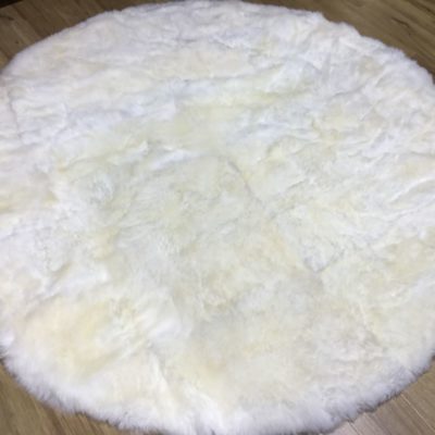 Ecowool Sheepskin Circle Rug - Ecowool