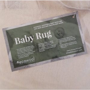 Ecowool Baby Rug Standards Certificate