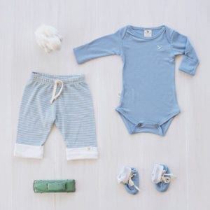 organic merino baby bodysuit - Ecowool