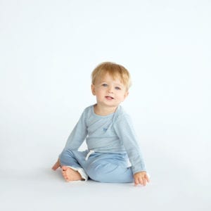 organic merino body suit for baby