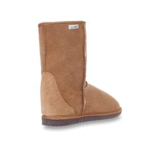 ecowool sheepsking boots low chestnut