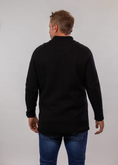 merino-possum endurance36.6 sweater black-ecowool
