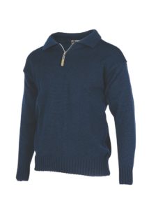 merino wool original jersey navy - ecowool
