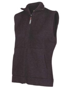 Recycled Ecopossum Vest MKM charcoal-ecowool