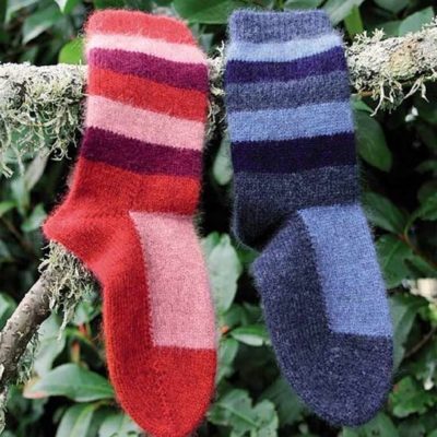 possum-merino-stripe-sock-red-denim-ecowool
