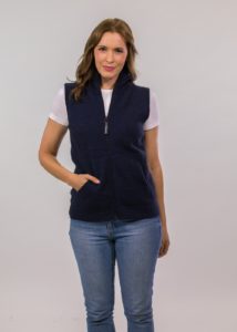 possum merino eco vest denim - ecowool