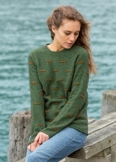 possum merino morse code crew jungle tahiti - ecowool